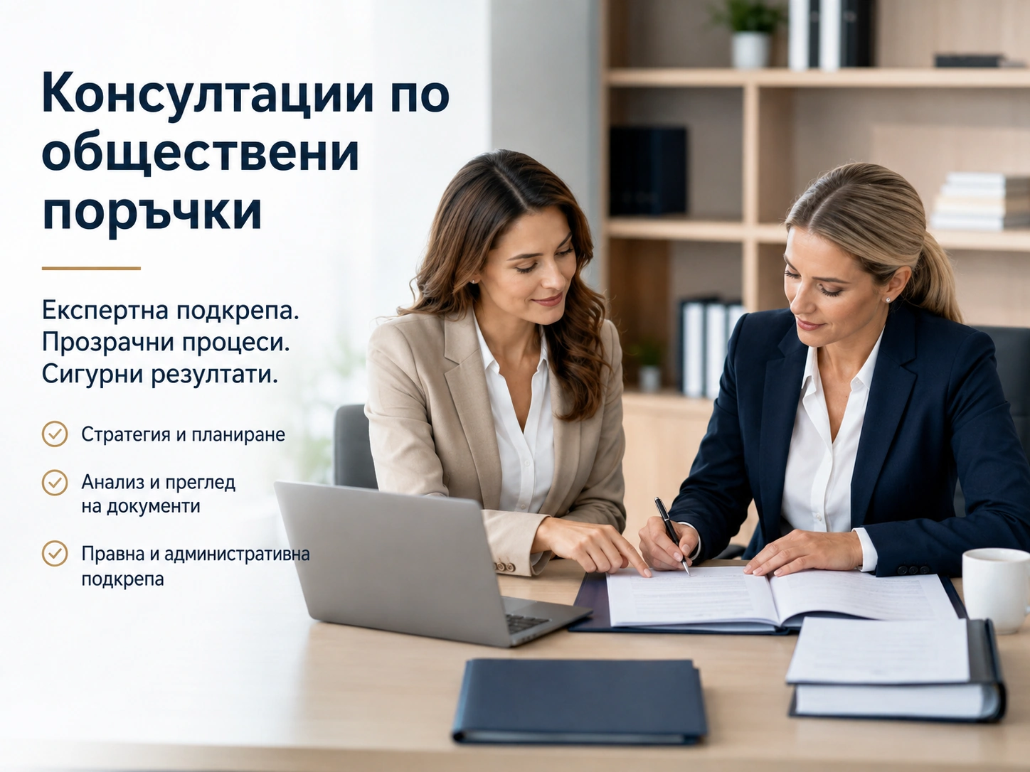 Консултации по обществени поръчки, ЗОП и подготовка на документи